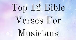 The singers are in front, the musicians follow, strumming their stringed instruments among the maidens who are playing their tambourines. Top 12 Bible Verses For Musicians Christianquotes Info