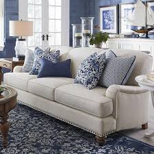 Image Result For Current Pillow Trends For Beige Leather Sofa Blue Living Room Coastal Living Rooms Living Room Decor Inspiration