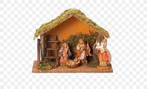 Picture was taken at night with a double exposure. Nativity Scene Manger Christmas Day Willow Tree Figurine Png 500x500px Nativity Scene Catholicism Christ Child Christmas