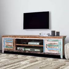 With the help of plans from ana white, jan from with love was able to get the media console she had been pining after without having to dish out an outrageous amount of cash. Praze Distressed Reclaimed Wood Tv Stand