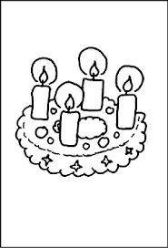 Malvorlagen Von Kerzen Ausmalbilder Und Window Color Zu Weihnachten