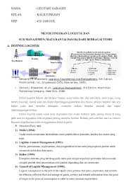 Model logistik menggabungkan dua proses ekologi, yaitu. Doc Sub Manajemen Mata Rantai Pasok Dari Berbagai Teori Definisi Logistik Kalk 59 Academia Edu
