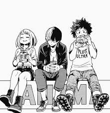 Black And White Anime Characters Uploaded By Honey Bee Find Images And Videos About Black And White Anime And People On We Heart It The Ap My Hero Academia Manga Hero Boku No Hero Academia