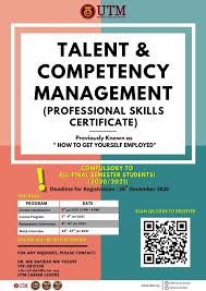 Check spelling or type a new query. Talent And Competency Management Professional Skills Certificate Institute For Life Ready Graduate