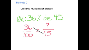 Pourcentage D Un Nombre Youtube