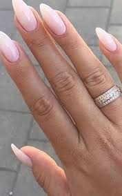 Cute Light Pink Nail Polish Long Nails Light Pink Acrylic Nails Diy Nails Manicure