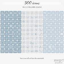 Let It Snow Ios 14 App Icons 300 Unique Icons In 3 Colors Each 20 Widget Photos 6 Wallpapers Winter Aesthetic Set Iphone Icon Pack App Icon Iphone Icon App Icon Design