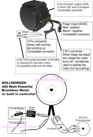 Dc controller wiring 48 volt electric scooter wiring diagram 48v. 24 Volt 400 Watt Kollmorgen Brushless Currie Electric Scooter Motor