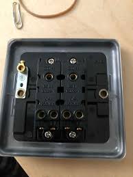 To perform this operation you will need a three wire cable with ground. Wiring 2 Gang Light Switch What Is This Wire Overclockers Uk Forums