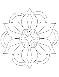 Check spelling or type a new query. Beginner Easy Flower Mandala Coloring Pages