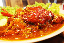 Sajian satu ini seringkali di nikmati pada pagi hari. Menyantap Kepiting Saos Padang Di Bupe Resto Bupe Resto