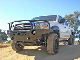 6 round lights (sold separately). Toyota Tacoma Front Winch Bumper Aluminess