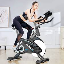 Check spelling or type a new query. Amazon Com L Now Indoor Exercise Bike Indoor Cycling Stationary Bike Belt Drive Smooth And Quiet Black Blue Sports Outdoors