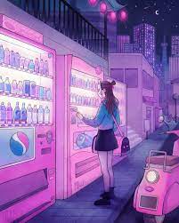 Hd wallpapers and background images Aesthetic Purple Anime Backgrounds Novocom Top