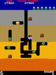 Dig Dug Arcade Classic Video Games Arcade Retro Gaming