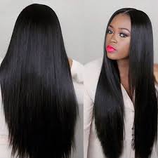 By reducing the amount of dirt the hair attracts, straight hair can be maintained for longer. Paradise Full Head Long Hair Women Wigs Natural Hair Black Can Be Curled And Straighten Amazon In Beauty
