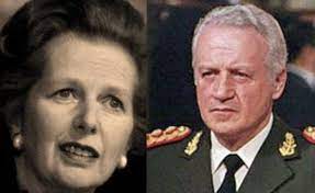 This was during the last military dictatorship (known officially as the national reorganization process). Falkland Islands Hands Off Frogs Save The Queen