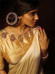 Alika presents you the traditional kerala set saree with pure raw this blouse comes in other designs as well. Now Here Is Why You Should Pick Up The Gorgeous Kerala Saree Blouse Designs