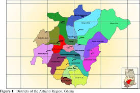 Satellite kumasi map (ashanti / ghana). Pdf Characterization Of Solid Waste In The Atwima Nwabiagya District Of The Ashanti Region Kumasi Ghana Semantic Scholar
