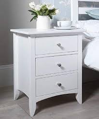 Maybe you would like to learn more about one of these? Modway Sheesham Wood Contemporary Bed Side Table For Bedroom With 3 Drawer Side Table White Finish Buy Online In Botswana At Botswana Desertcart Com Productid 127944820