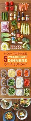 This Four Person Meal Plan Comes With A Grocery List Step By Step Instructions And Zero Weeknight Hassle Make Ahead Meals Meals Meal Planning