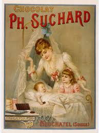 Ph Suchard Chocolat Swiss Chocolate Vintage Advertising Art Postcard 4x6 Vintage Advertisements Vintage Advertising Art Vintage Postcards