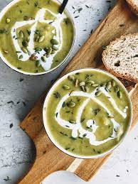 Mama S Creamy Vegan Zucchini Soup Greens Eggs And Yams Recipe Vegan Zucchini Zucchini Soup Food