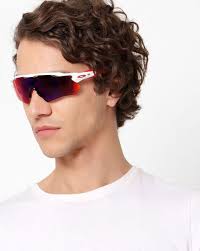 Buy Oakley 0OO920892080538 Half-Rim Wrap Sunglasses