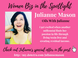 Our Women Business In The Spotlight Is Julianne Mason Of Seattle Wa Her Special Offer Is A Free 20 Minute We Women Helping Women Get Excited Business Women
