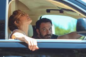 Affleck pointed to the first lady's work with children, women and working families. Ben Affleck And Jennifer Lopez Stuck In La Traffic