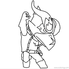Bake sale barley, gold mecha bo, boom box brock, linebacker bull, outlaw colt, gold mecha crow, night mecha crow, dragon knight. 65 Ausmalbilder Brawl Stars Ctow Ausmalbilder