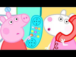 Peppa Pig Official Channel Whistling Competition Between Peppa Pig And Suzy Sheep In 2020 Cute Cartoon Wallpapers Peppa Pig Peppa