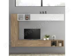 Maybe you would like to learn more about one of these? Meuble Tv Suspendu Blanc Laque Et Couleur Chene Lizzano Nouvomeuble Ma 82ca487meub Rnwlq Pas Cher Ubaldi Com