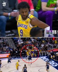 In Friday night's matchup between the Los Angeles Lakers & Denver Nuggets,  Bronny James checked into the game and was greeted by a smattering of boos  from Nuggets fans 👀 Once play