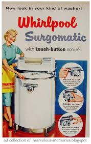 Whirlpool Surgomatic Washer 1954 From Family Circle Vintage Appliances Whirlpool Washing Machine Vintage Advertisements