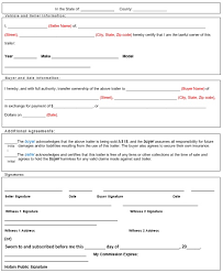 free printable trailer bill of sale form word pdf bestcollections org