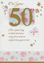 It stands to reason you're 12 today according to numerology anyway five plus seven equals 12 you know and 1 plus 2 is three, and the younger you go. Foil 50th With Die Cut Floral Window Age 50 50th Birthday Card For Her Ebay