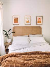 Simple Modern Home Design Home Renovation Ideas Yellow White Bedroom Inspiration Bamboo Headboard Des Home Decor Bedroom Relaxing Bedroom New Bedroom Design
