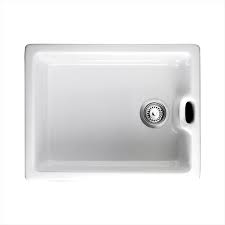 Kitchen sinks are as much a staple of the kitchen as the oven is. Rangemaster Classic Belfast 1 0 Bowl Ceramic Undermount Sink White In White Finish