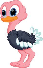 Funny Ostrich Cartoon Stock Vector Colourbox Cartoon image of a happy cute ostrich, tall animal, long legs and neck and big tail made of feathers ostrich graphics by shri for freevector.com license: funny ostrich cartoon stock vector
