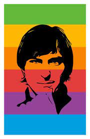 Steve Jobs Apple Colors Poster 11 Quot X 17 Quot Steve Jobs Apple Apple Coloring Poster