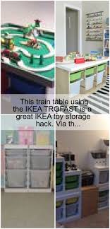 Dieser Zugtisch Mit Dem Ikea Trofast Ist Ein Grossartiger Ikea Spielzeug Aufbewahrungs Hack U Ikea Spielzeug Ikea Spielzeug