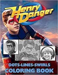 Fun colorful crayons for kids!!: Henry Danger Dots Lines Swirls Coloring Book Henry Danger Activity Diagonal Line Swirls Books For Kid And Adult Unofficial Szatmary Ambrus Amazon Es Libros