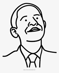 Dibujo De Barack Obama Para Colorear Ausmalbilder Obama Transparent Png 1000x1000 Free Download On Nicepng