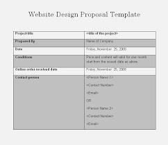 9 Best Images of Web Design Proposal Template - Web Design Proposal ...