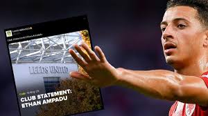 Galatasaray forması, Leeds United'ı açıklama yapmak zorunda bıraktı:  Fotoğraflar tepki çekmişti