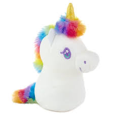 Zip Along Unicorn Stuffed Animal In 2020 Unicorn Stuffed Animal Animals Cute Unicorn