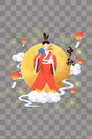 Chang E Holding A Jade Rabbit Fan In The Mid Autumn Festival Png Images Psd Free Download Pikbest Mid Autumn Festival Fall Festival Mid Autumn