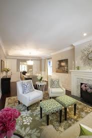 The benefits of open floor plans are endless: Open Floor Plan Ideas Transitional Living Room Pratt And Lambert Gray Moire Meredith Heron Design