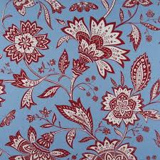 Designing a pattern for use on fabric requires you to consider a few things before you start drawing. Duralee Red Blue Floral Cotton Fabric On Sale 1502 Fabrics